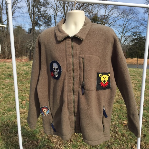 Vintage Patagonia Synchilla Grateful Dead Patches Jacket - Picture 15 of 15